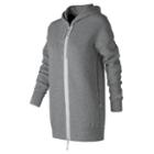 New Balance 71561 Women's Sport Style Fleece Hoodie - Grey (wj71561ag)