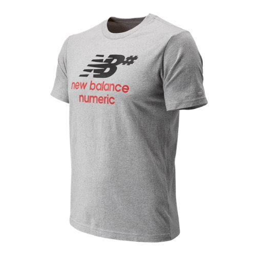 New Balance 91549 Men's Nb Numeric Stacked Tee - (mt91549)