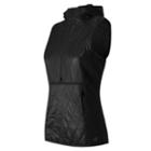 New Balance 53135 Women's Nb Heat Hybrid Vest - Black (wv53135bk)