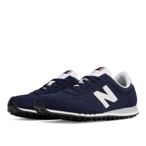 New Balance 410 70s Running Suede Women's Running Classics Shoes - Navy/white (wl410npc)