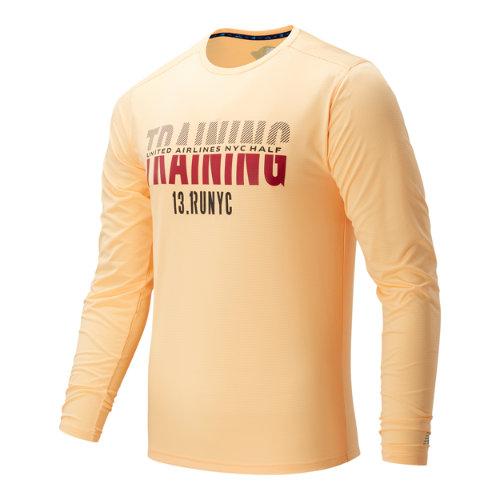 New Balance Men's Nyc Half Training Accelerate Long Sleeve