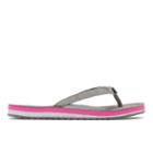 New Balance Classic Thong Women's Flip Flops Shoes - Grey/pink (w6078grp)