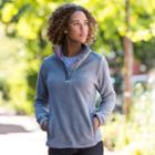 New Balance 3192 Women's 990 Polartec Fleece Half Zip - Athletic Grey (wet3192ag)