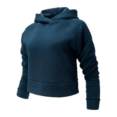 New Balance 93119 Women's Nb Heat Loft Hoodie - Green (wt93119scr)