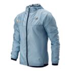 New Balance 91240 Men's Nyc Marathon Light Packjacket - Blue (mj91240mwns)