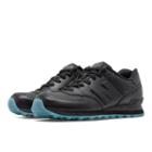New Balance 574 Perforated Men's 574 Shoes - Black (ml574pb)