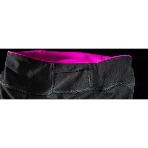 New Balance 4378 Women's Form Fitter Tight - Black, Poisonberry (wfp4378pbr)