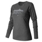 New Balance 71600 Women's United Nyc Half Skyline Tee - (wt71600v-ue)
