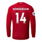 New Balance 939848 Men's Liverpool Fc Home Ls Jersey Henderson Epl Patch - (mt939848-14yh)