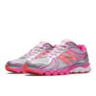 New Balance 870v3 Women's Running Shoes - Silver, Pink Glo, Orange (w870ps3)