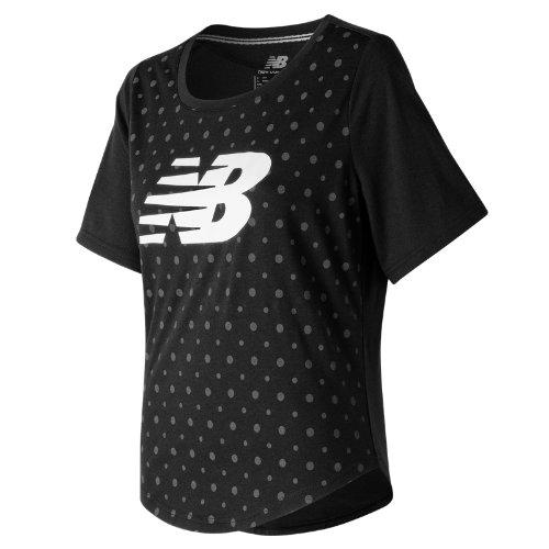 New Balance 71645 Women's Womens Trackster Ss Top - (wt71645)