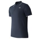 New Balance 53415 Men's Challenger Classic Polo - Navy (mt53415vti)