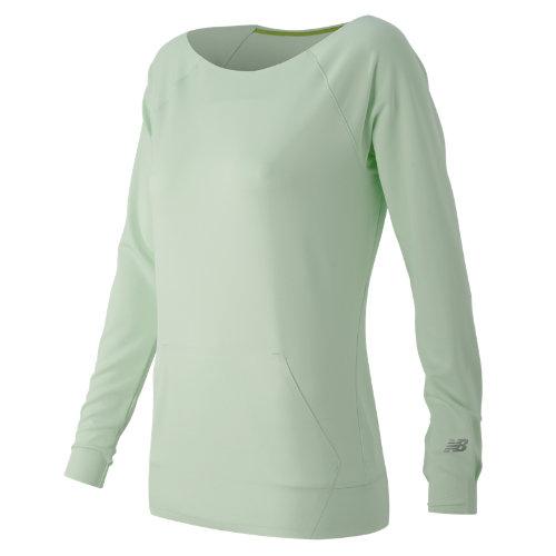 New Balance 53451 Women's Bonded Scuba Pullover - Water Vapor (wt53451wvp)