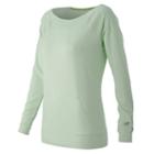 New Balance 53451 Women's Bonded Scuba Pullover - Water Vapor (wt53451wvp)