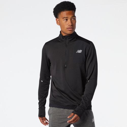 New Balance Mens Nb Heat Grid Half Zip