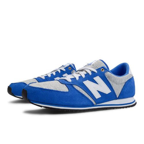 New Balance 420 Men's & Women's Running Classics Shoes - Blue, Light Grey, White (u420knb)
