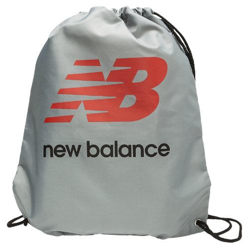 New Balance Men's & Women's Nb Sackpack - Grey, Red, Black (nb-1231gry)
