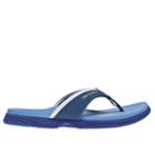 New Balance Jojo Thong Women's Flip Flops Shoes - Blue Atoll, White (w6021bl)