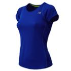 New Balance 4325 Women's Accelerate Short Sleeve - Uv Blue (wrt4325uvb)