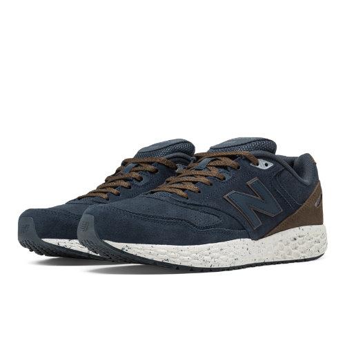 New Balance 988 Fresh Foam Low-cut Men's Sport Style Shoes - Blue Graphite, Chocolate (m988of)