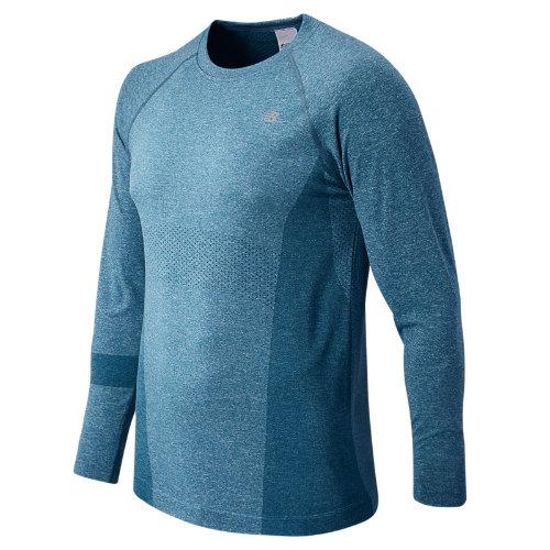 New Balance 53016 Men's M4m Seamless Long Sleeve - Deep Water (mt53016dpw)