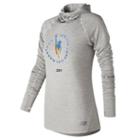 New Balance 73220 Women's Nyc Marathon Nb Heat Hoodie - Off White (wt73220vsah)