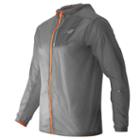 New Balance 61226 Men's Lite Packable Jacket - Silver Mink/impulse (mj61226svm)