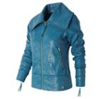 New Balance 61456 Women's Shadow Jacket - Blue (wj61456csy)