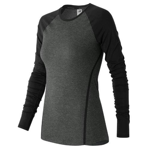New Balance 61101 Women's Trinamic Long Sleeve Top - Grey (wt61101hc)