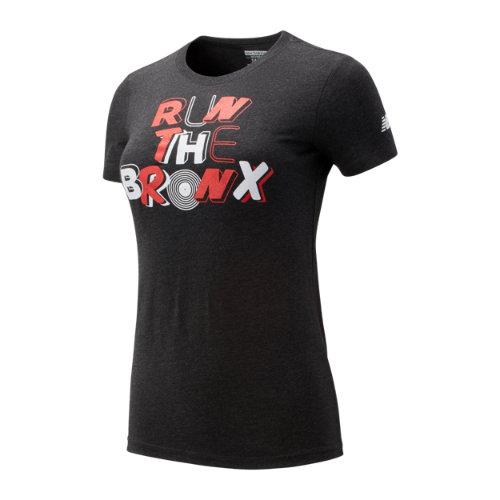 New Balance 93620 Women's Bronx 10 Mile Run Tee - (wt93620k)