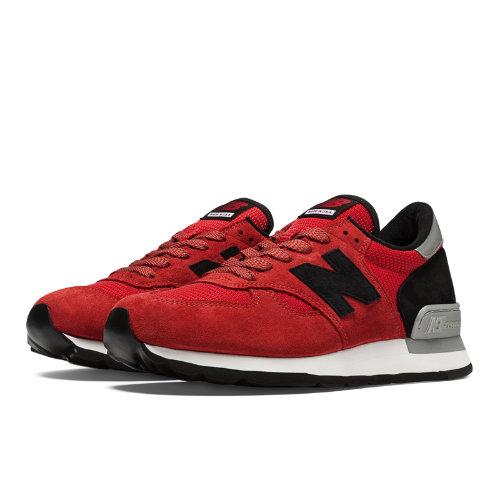 New Balance 990 Connoisseur Guitar Men's Made In Usa Shoes - Red, Black (m990crd)