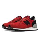 New Balance 990 Connoisseur Guitar Men's Made In Usa Shoes - Red, Black (m990crd)