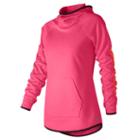 New Balance 73151 Women's Nb Corefleece Hoodie - Pink (wt73151akk)