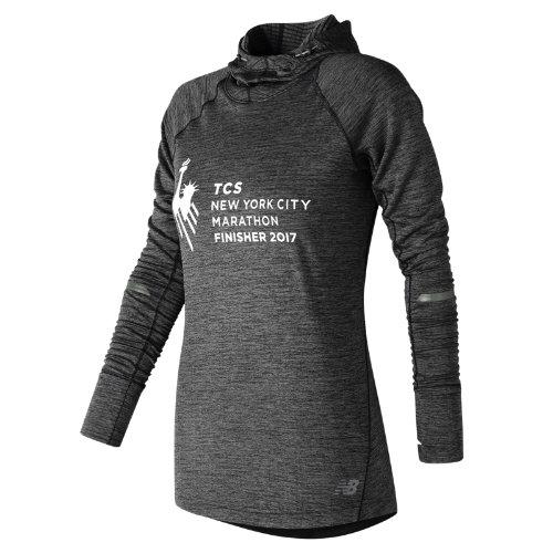 New Balance 73220 Women's Nyc Marathon Finisher Nb Heat Hoodie - Grey (wt73220vhc)