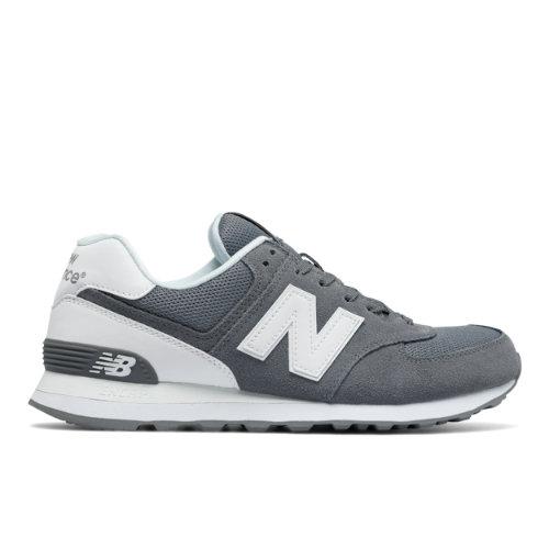 New Balance 574 Reflective Men's 574 Shoes - Grey/white (ml574cnc)
