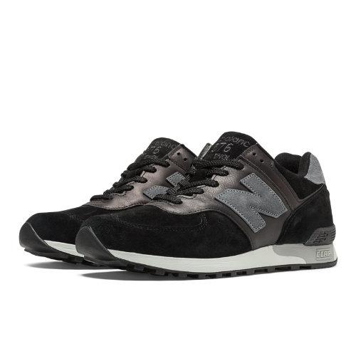 New Balance 576 Made In Uk Men's Running Classics Shoes - Black, Grey (m576plk)