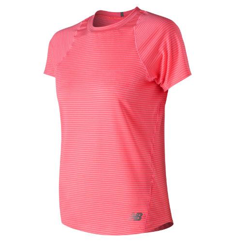 New Balance 91233 Women's Seasonless Short Sleeve - Pink (wt91233gua)