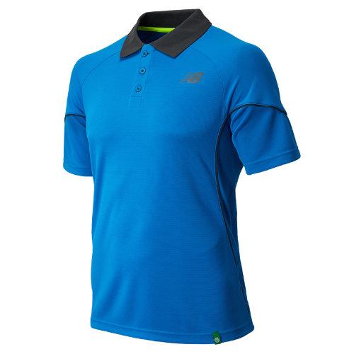 New Balance 3355 Men's Baseline Polo - Laser Blue (mtt3355lsb)