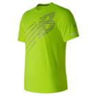 New Balance 71212 Men's Viz Short Sleeve - Yellow (mt71212hil)