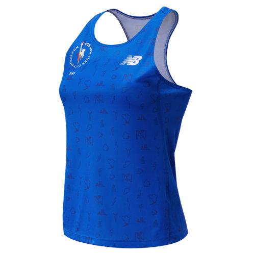 New Balance 298 Women's Nyc Marathon Signature Singlet - Blue (tfwt298vtbk)