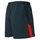 New Balance 53070 Men's Accelerate 7 Inch Short - Orange/green (ms53070ao)