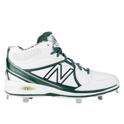 New Balance Mid-cut 3000 Men's Mid-cut Cleats Shoes - White, Green (mb3000om)