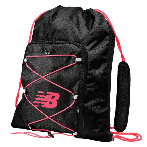 New Balance Men's & Women's Media Cinch Sack - Navy/red/pink (500044436)
