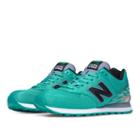 New Balance 574 Summer Waves Men's 574 Shoes - Green/white (ml574sie)