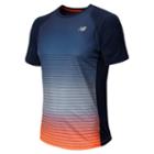 New Balance 5126 Men's Accelerate Short Sleeve Graphic - Dark Sapphire, Dynamite (mrt5126dks)