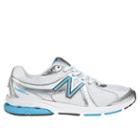 New Balance 665 Women's Fitness Walking Shoes - White/blue (ww665wb)