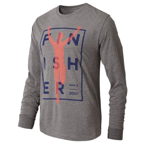 New Balance 73621 Men's Nyc Marathon Finisher Run Long Sleeve - (mt73621v-nf)
