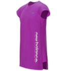 New Balance 18227 Kids' Short Sleeve Performance Top - Purple (gt18227vlt)