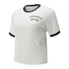 New Balance 93480 Women's Evolve Cropped Tee - (wt93480)