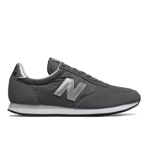 New Balance 220 Men's & Women's Running Classics Shoes - Grey/silver (u220gs)